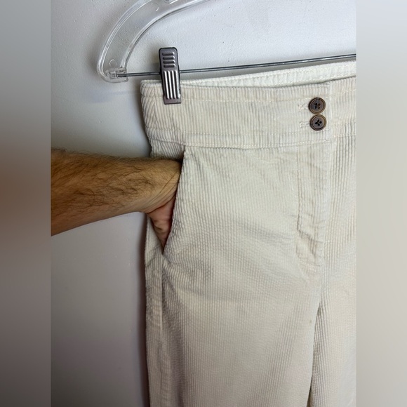 J.Crew Corduroy Pants Wide Leg Size 4 Minimalist Cozy Simplicity Womens - Picture 4 of 16